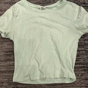 Full Tilt Mint Green Short Sleeve Tee